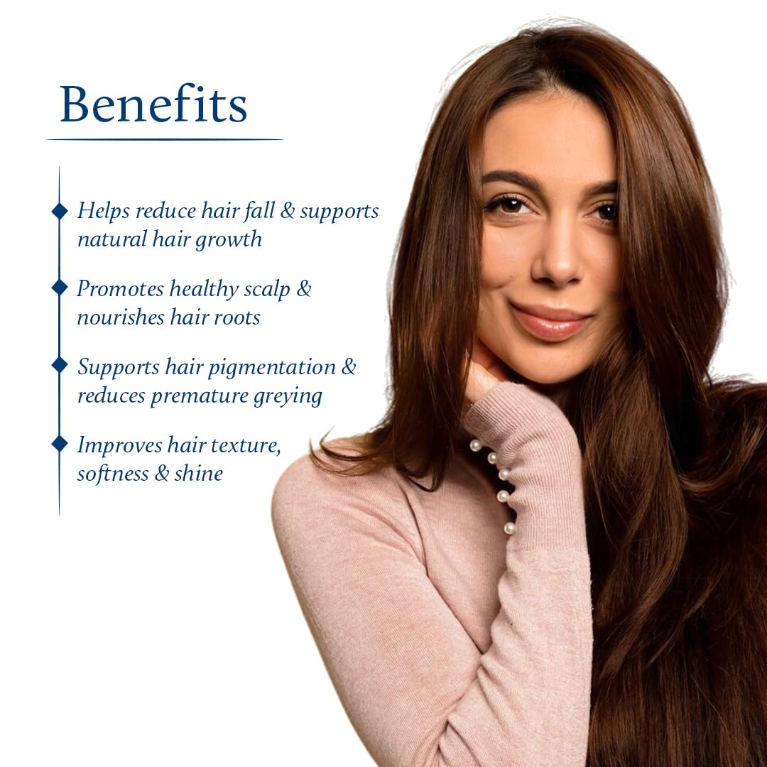 Blue Nectar 10% Rosemary Advanced Hair Growth Serum for Scalp | Organic Tonic Spray with Hibiscus & Bhringraj for Nourishment & Hair Fall Control | Serum for Dry & Frizzy Hair (8 Herbs, 100 ml)