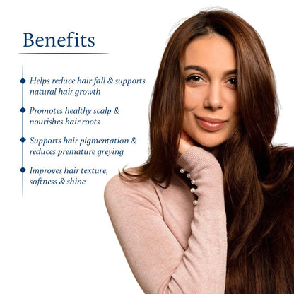 Blue Nectar 10% Rosemary Advanced Hair Growth Serum for Scalp | Organic Tonic Spray with Hibiscus & Bhringraj for Nourishment & Hair Fall Control | Serum for Dry & Frizzy Hair (8 Herbs, 100 ml)