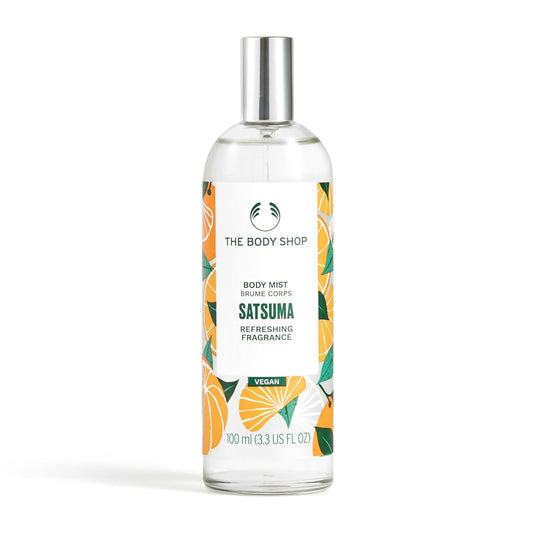 The Body Shop Satsuma Body Mist For Women, 100Ml - Citrus