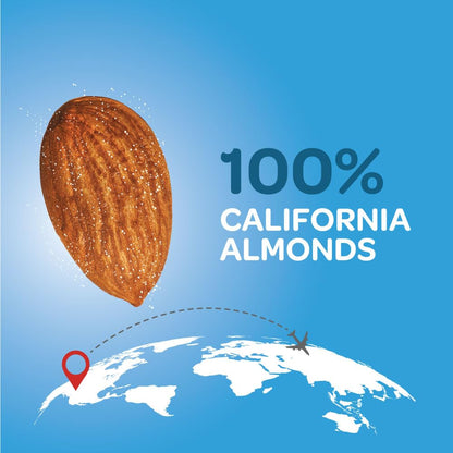 Bazana Premium Roasted Salted Almonds/Badam, 190g | Perfectly Roasted Savory Nuts | Crunchy, Protein-Rich Healthy Snacks