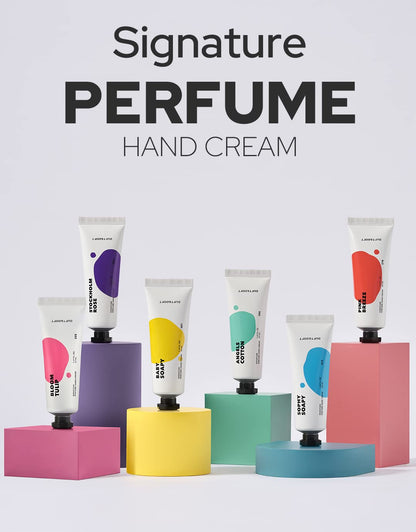 Duft & Doft Sophy Soapy Perfume Hand Cream (50g) - Rose & Musk Fragrance, Hypoallergenic Non-Greasy, 100H Long-Lasting Scent, for Sensitive Skin