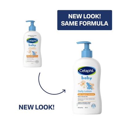 Cetaphil Baby Daily Lotion With Organic Calendula - (400ml)