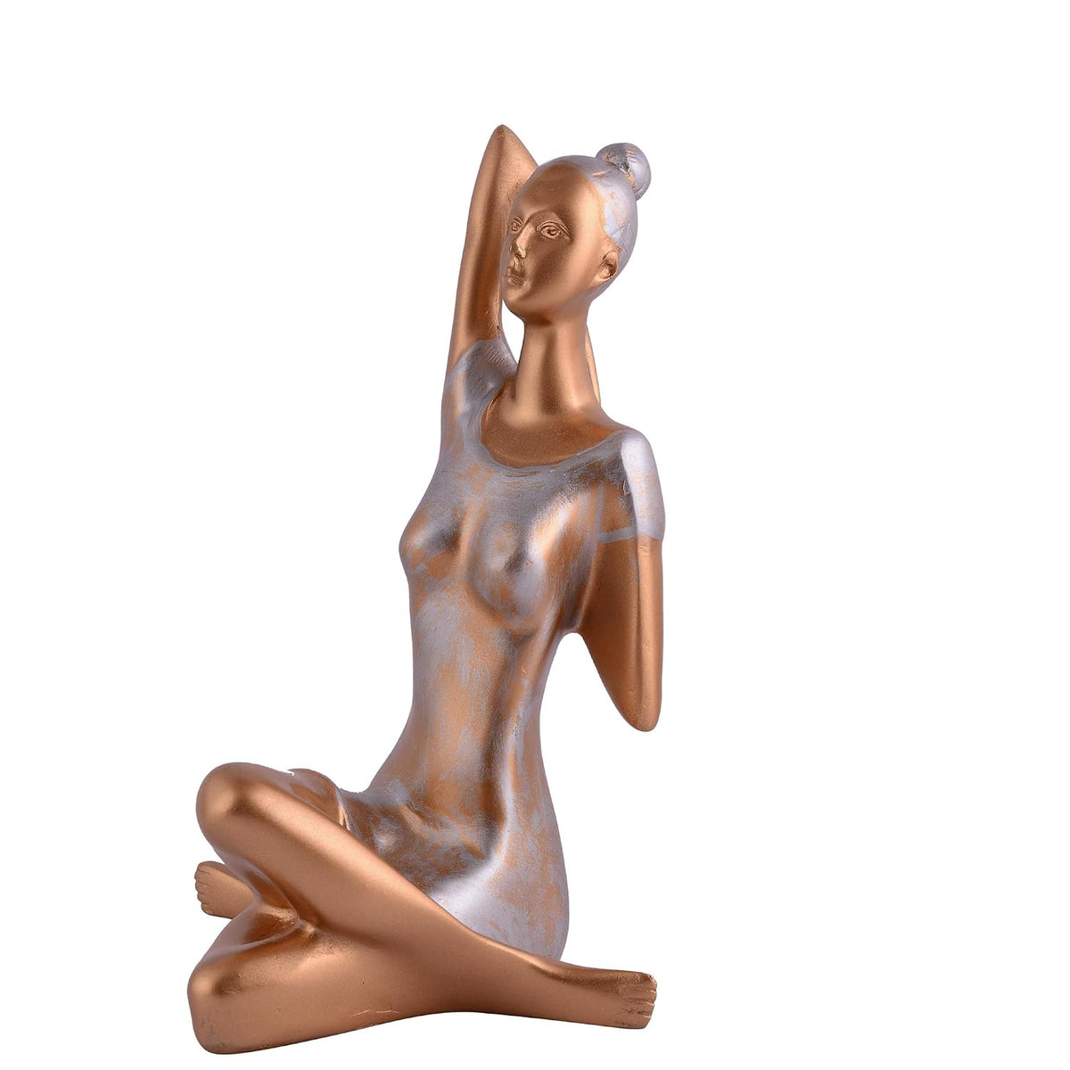 Yoga Lady Home & Office Decor showpiece (y1100)