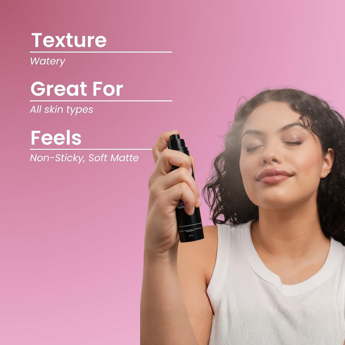 Suroskie Fix Till Dawn Makeup Fixer 100Ml | Long Lasting Makeup Setting Spray With Matte Finish | Niacinamide & Hyaluronic | Lasts Up To 15Hrs | Non Sticky, Quick Drying & Waterproof | All Skin Types