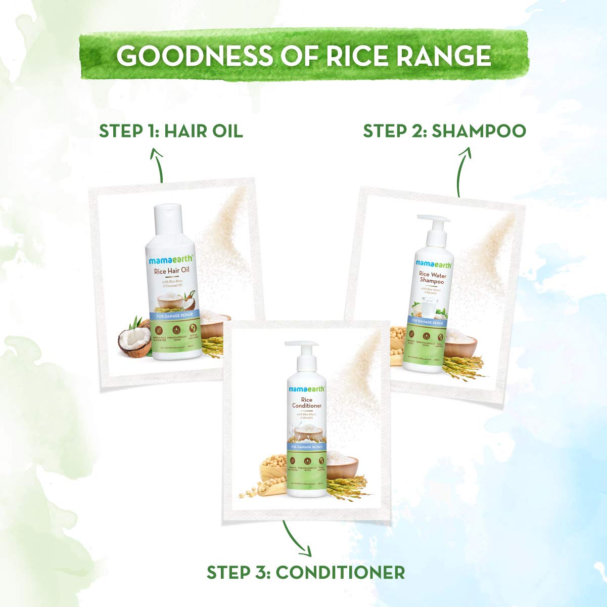 Mamaearth Rice hair oil 150ml