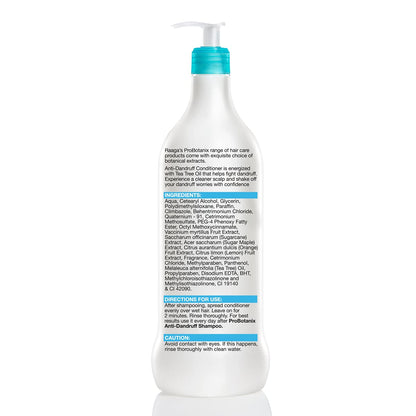 White bottle with blue pump and label on a white background