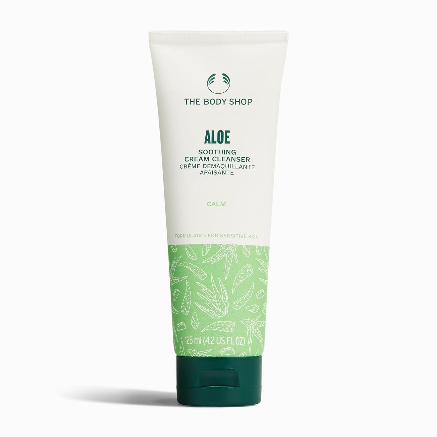 The Body Shop Vegan Aloe Soothing Cleansing Cream for Sensitive Skin 125 ML