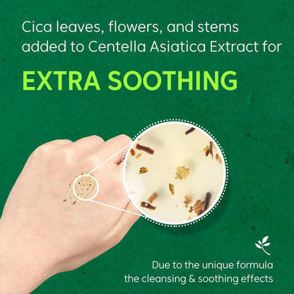 THANKYOU FARMER Phyto Relieful Cica Gel Cleanser (120 ml) Korean Daily Face Wash for Sensitive & Acne-Prone Skin, Soothing Cica Leaf & Botanical Extract Gel Face Cleanser, pH-Balanced, Gentle, Hydrates & Removes Impurities, Reduces Redness