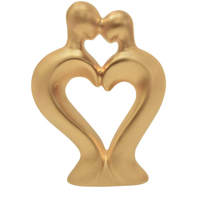 Love Couple Showpiece Gifts for Girlfriend Boyfriend, Heart Shape Couple Gift for Husband Wife, Home Decoration Items for Living Room, Anniversary Wedding Gifts, Valentine's Day Gifts