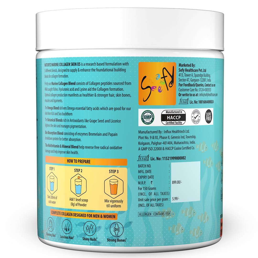 Back view of a supplement container with text and branding on a white background