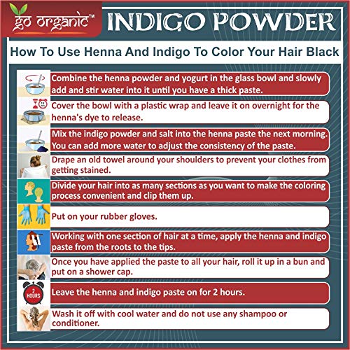 Go Organic Indigo Powder, 450 g