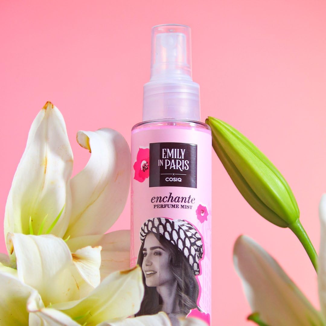 Cos-IQ Enchante Body Mist Long Lasting Fragrance | Floral Woody Musk |for Women's Perfume | Travel-Friendly Perfume Body Spray | 100ml