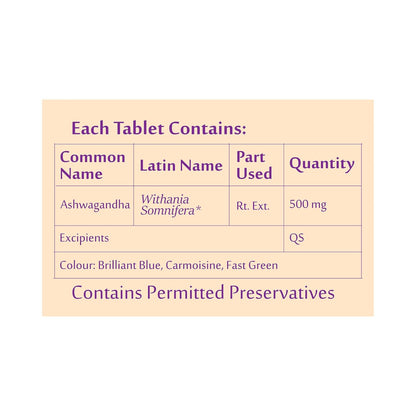 UPAKARMA Ashwagandha Effervescent Tablets | Mood Lifter, Immunity Booster | R&D Backed and Lab Tested - Pack of 1