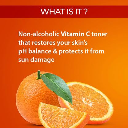 NEOLAYR PRO VITAMIN C SKIN BRIGHTENING FACE MIST & TONER 100 ML I Restores pH balance I Protects from sun damage I Brightens Dull Skin I Tightens Pores