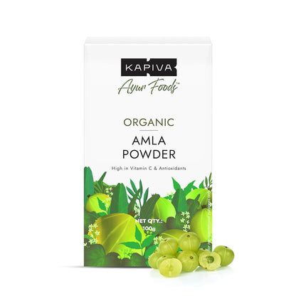 Kapiva Organic Amla Powder | Supports Healthy Hair | Promotes Gut Health | From 100% Natural Amlas