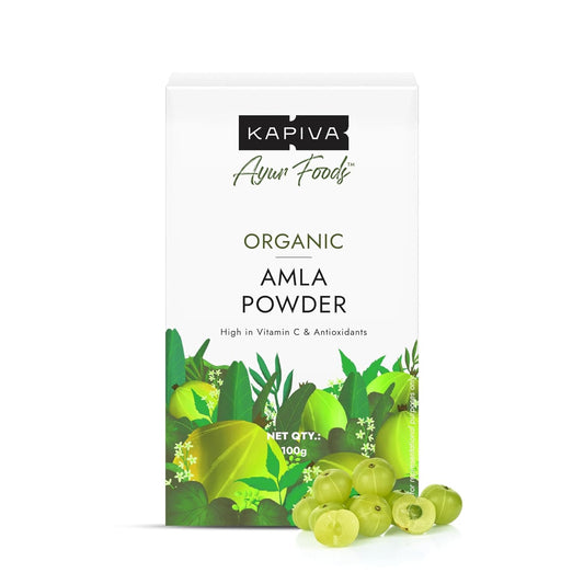 Kapiva Organic Amla Powder | Supports Healthy Hair | Promotes Gut Health | From 100% Natural Amlas