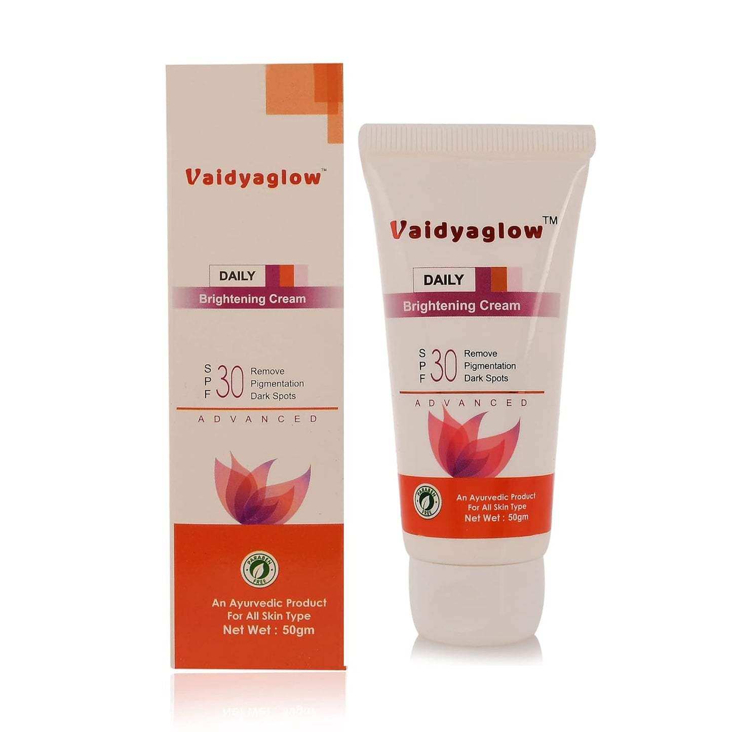 Vaidya Glow Daily Brightening Cream With Spf-30 (50Gm)