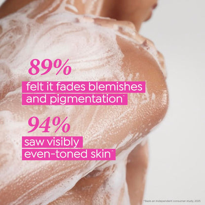 Dove Even Tone Radiance Serum Body Wash|5% Radiance Serum with Niacinamide| Gently exfoliates for even skin tone | Paraben & SLS free | 300 ml