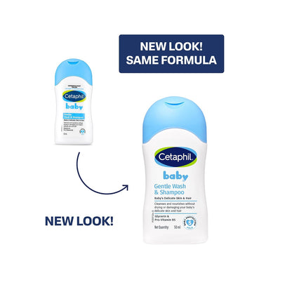 Cetaphil Baby Gentle Wash & Shampoo - (50ml)
