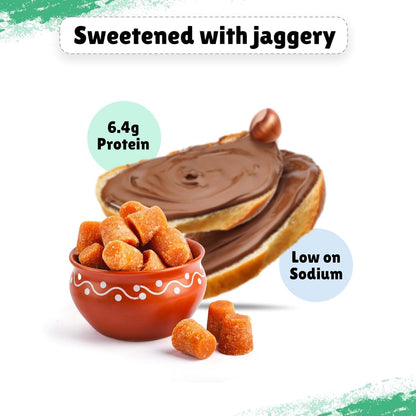 Little Joys Chocolate Spread | Sweetened with Jaggery | With Rich Hazelnut, Cocoa, Ragi & Bajra | No Refined Sugar, No Palm Oil, No Preservatives |
