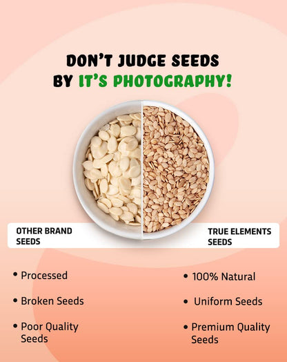 True Elements Watermelon Seeds 250g - High in Protein | Magaj Seeds | Source of antioxidants