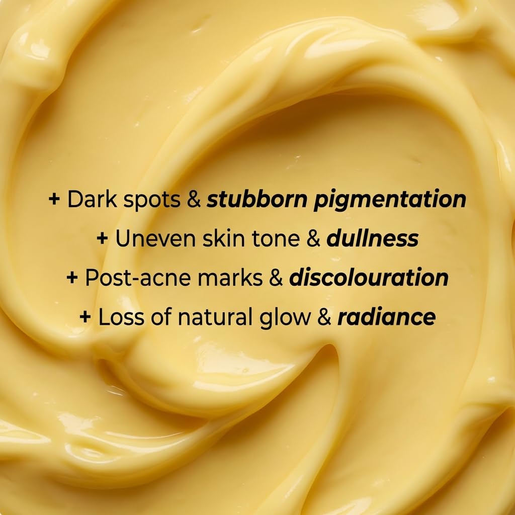 Vedicderm Kumkumadi De-Pigmentation Night Cream 50g | Goodness of Saffron & Ceramides | Reduces Dark Spots & Melasma | Enhances Brightening & Radiance | Sulfate & Paraben Free (Pack of 1)