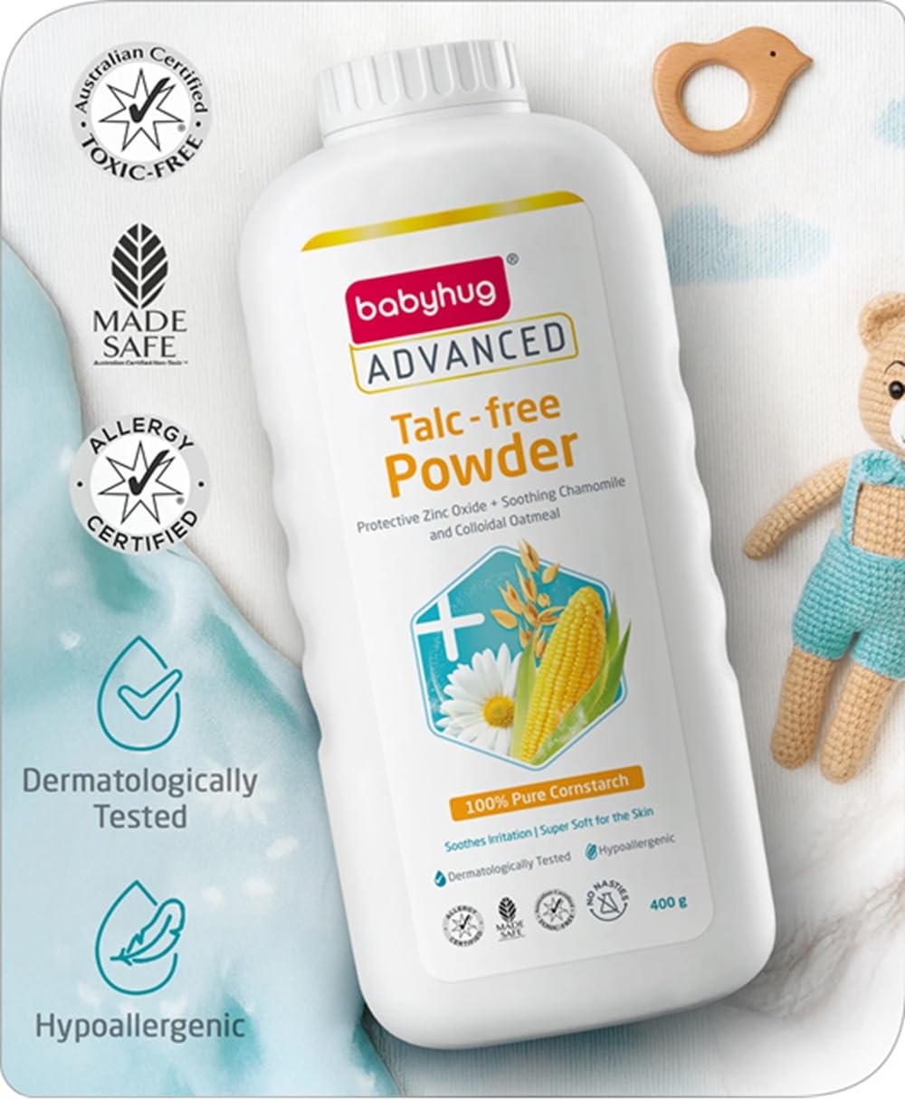 Babyhug Advanced Talc-Free Dusting Powder - 400 gm