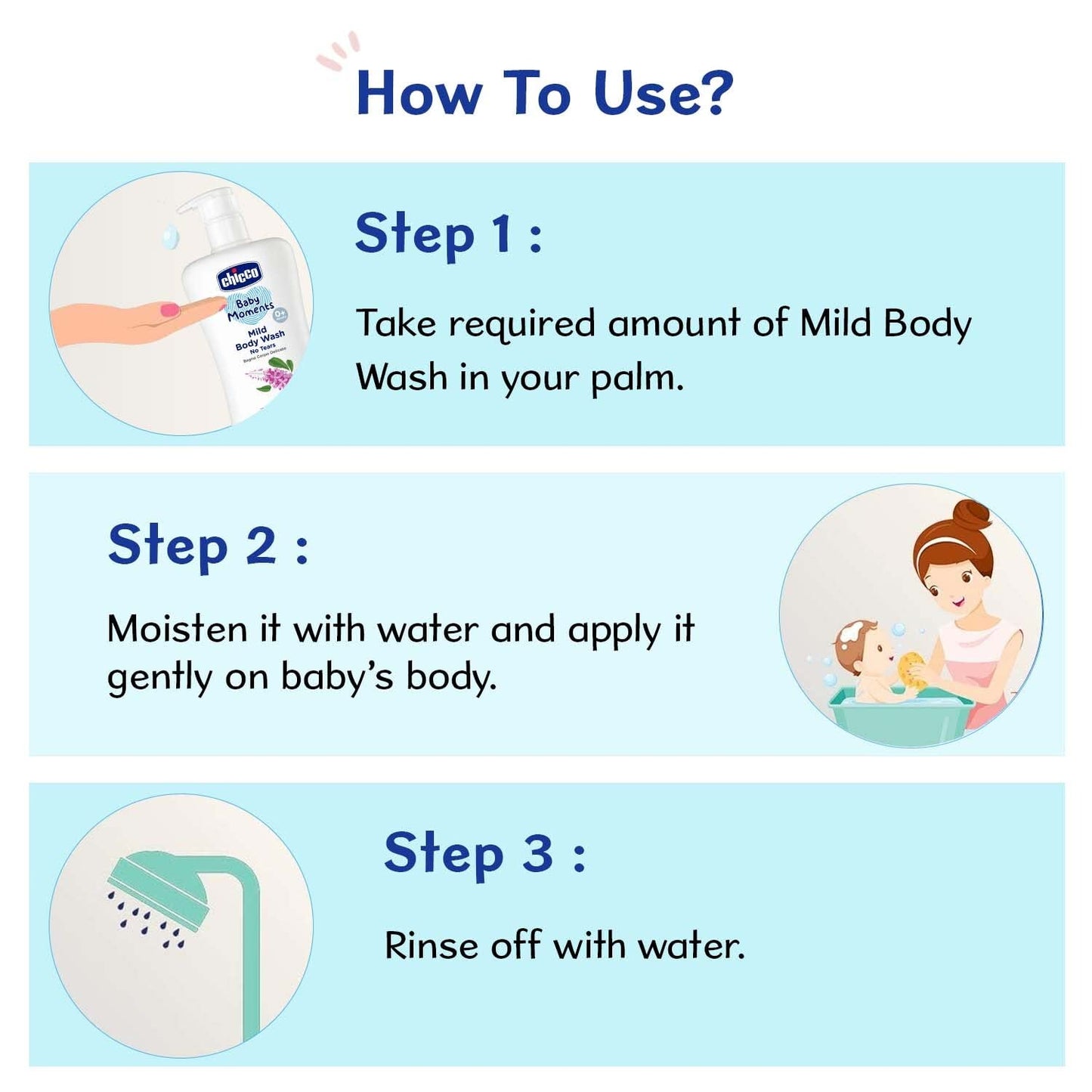 Chicco Baby Moments Mild Body Wash Relax, New Advanced Formula with Natural Ingredients, No Tears & Soap-Free, Mild formula for Baby’s Body & Face Wash, No Phenoxyethanol and Parabens (200ml)