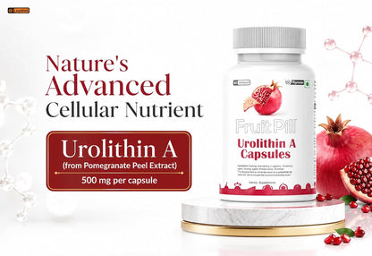 (LeeWell) Urolithin A Supplement, 500mg, 60 Vegetable Capsules