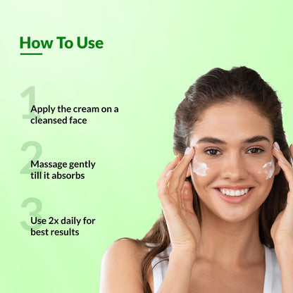 Fixderma Cleovera cream Skin moisturizer with Aloe vera, reduces inflammation & redness, soothing & hydrating cream after shaving Paraben free-60gm