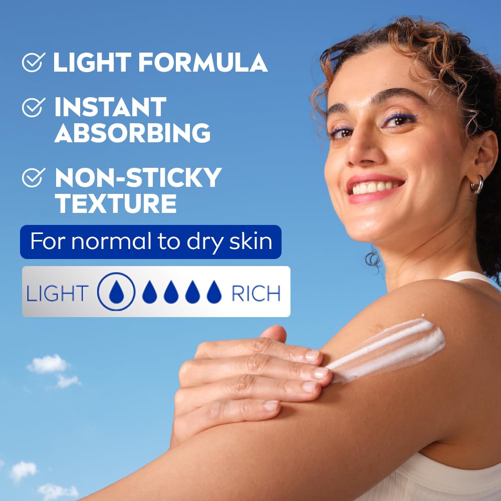 NIVEA Aloe Hydration Body Lotion 600 ml | 72 H Moisturization | Refreshing | Non Sticky Feel | With Goodness of Aloe Vera For Instant Hydrating In Summer | For Men & Women