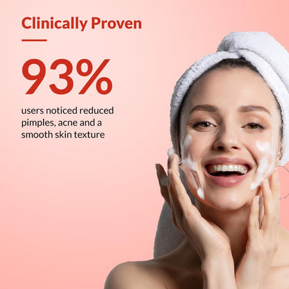 Fixderma Strawberry Face Wash with Vitamin E & Strawberry Extract | Face Wash & Face Cleanser | Face Wash for Oily Skin (All Type Skin) | Face Wash for Women & Men - 75g