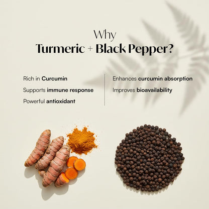 Earth Within Immunity Boost Turmeric Curcumin Drink Mix | Black Pepper Piperine | Upto 7.5% Curcumin| Anti inflammantory Supplement| Joint Pain support | Daily Immunity Booster | Golden Milk Latte Sachets | Mix in Milk or Water | 30 Sachets