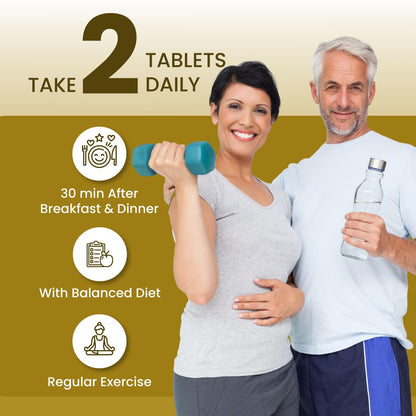 ZEROHARM Holo Arthritis - Enriched with Vitamin D3 & Vitamin K2-7 - Best Knee & Joint Support for Unisex - Supplements for Knee,Joints & Neck Pain Relief - 100% Absorbed By Body (60 Tablets),350 grams