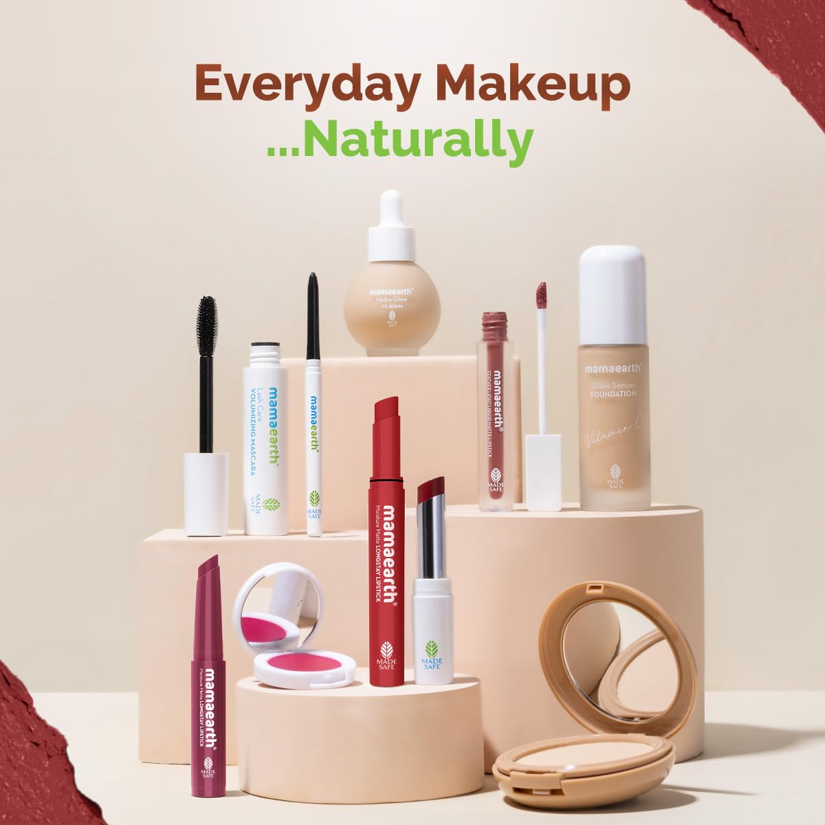 Mamaearth Moisture Matte Longstay Mini Lipstick with Avocado Oil & Vitamin E for 12 Hour Long Stay-08 Pink Tulip - 0.7 g