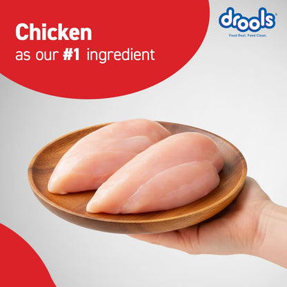 Drools Puppy Dry Dog Food 1.2Kg Pack | Chicken and Egg Flavour | Optimal Growth | Healthy Coat & Skin | Strong Immune System | Enhanced Palatability