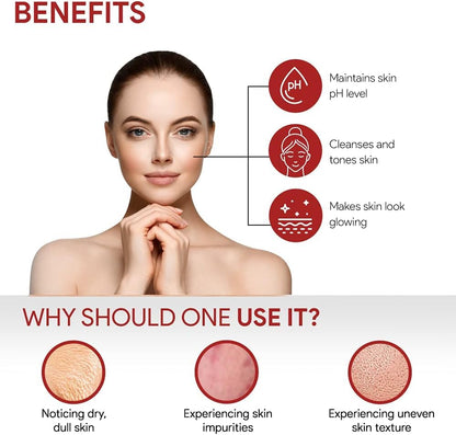 Good Vibes Rosehip Clarifying Toner 120 ml, Anti Ageing Hydrating Light Weight Moisturizing Revitalising Spray Toner for Face and Skin, Natural, No Alcohol, Parabens & Sulphates, No Animal Testing