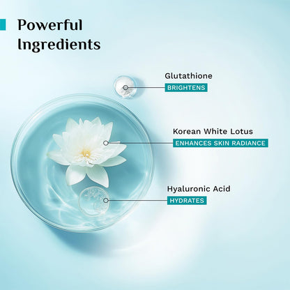 PILGRIM Korean White Lotus Face Cream with SPF 50 | White Lotus Day cream for women daily use | Face cream for dry skin, sensitive skin & oily skin | For Women and Men | 100g