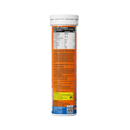 Fast&Up L Carnitine 3000mg Effervescent Tablets | Triple Action L Carnitine Supplement with Garcinia Cambogia & Potassium | Fat Burner for Weight Loss | Controls Cravings I Reduces Bloating I Orange Flavour (Pack of 1)