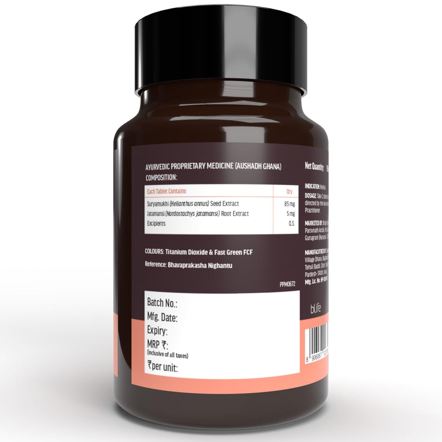 HealthKart hk vitals Biotin (90 Tablets) | Supplement for Hair Growth, Strong Hair and Glowing Skin, Fights Nail Brittleness
