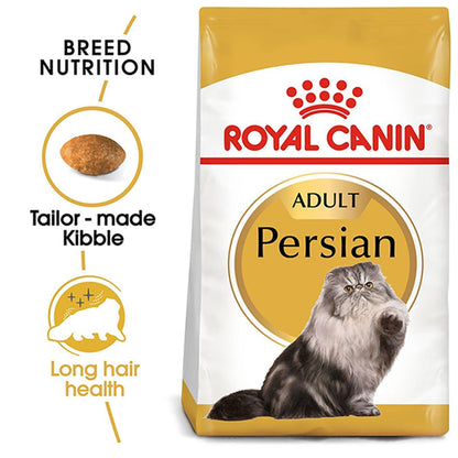 Royal Canin Persian Adult Cat Food, Dry Food, Supports Long Hair Health, Digestive Health, and Hairball Formation, 1 Kg