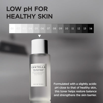 SKIN1004 Centella Tone Brightening Boosting Toner | Mild Exfoliating Toner with Niacinamide & Madecassoside for Sensitive Skin, 210ml