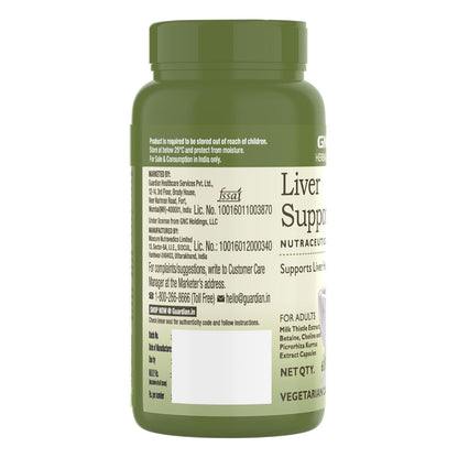 Zephivo GNC Herbal Plus Liver Support With Milk Thistle & Picrorhiza | 60 Capsules | Cleanses Liver | Protects Liver Health | Facilitates Fat Metabolism | Provides Antioxidant Support | Formulated in USA