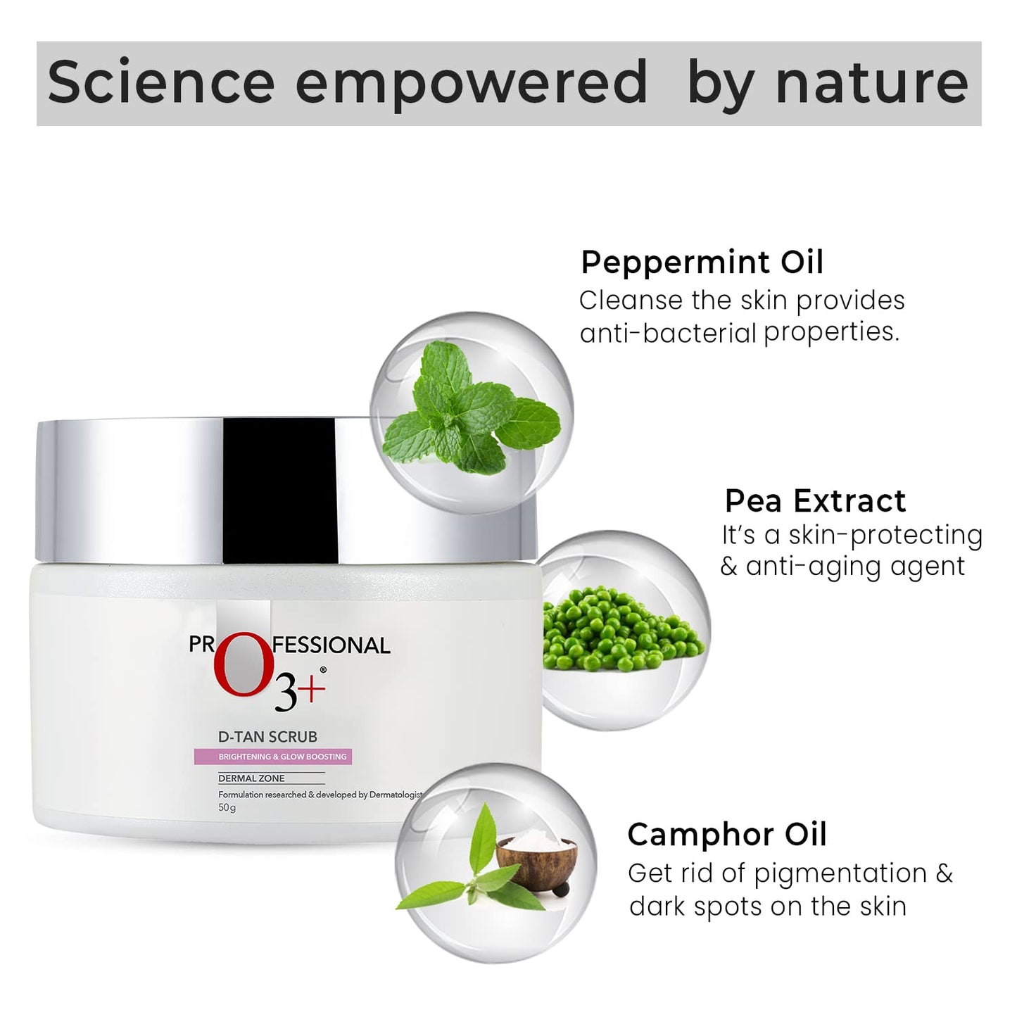 O3+ D-Tan Scrub, 50g