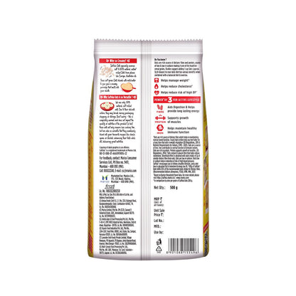 Saffola Oats, 13g High Protein, 10g High Fibre | Instant Rolled Oats | Soft and Creamy | Helps manage weight