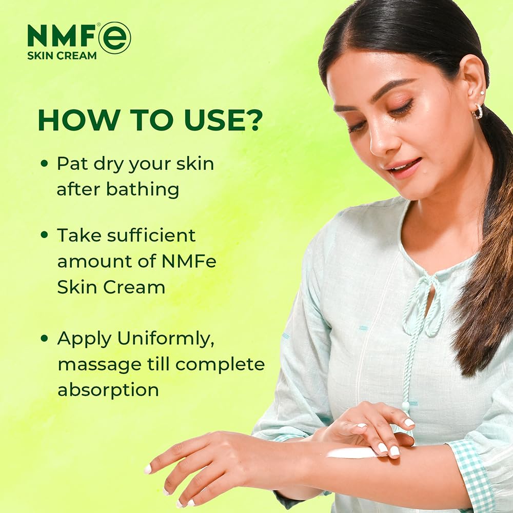 NMFe Skin Cream 150gm | Moisturising Cream | For Dry and Sensitive Skin | Aloe vera & Vitamin E | Dermatologically Recommended | Lasts longer works deeper