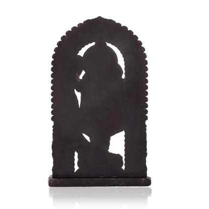 Lord Ram Idol | Ram Darbar Murti for Car Dashboard & Home Temple | Shri Ram Statue for Pooja Room & Gift Purpose (Antique Finish) (Copper Color, Height - 2.7 Inch)