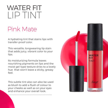 Water Fit Lip Tint with applicator on a white background