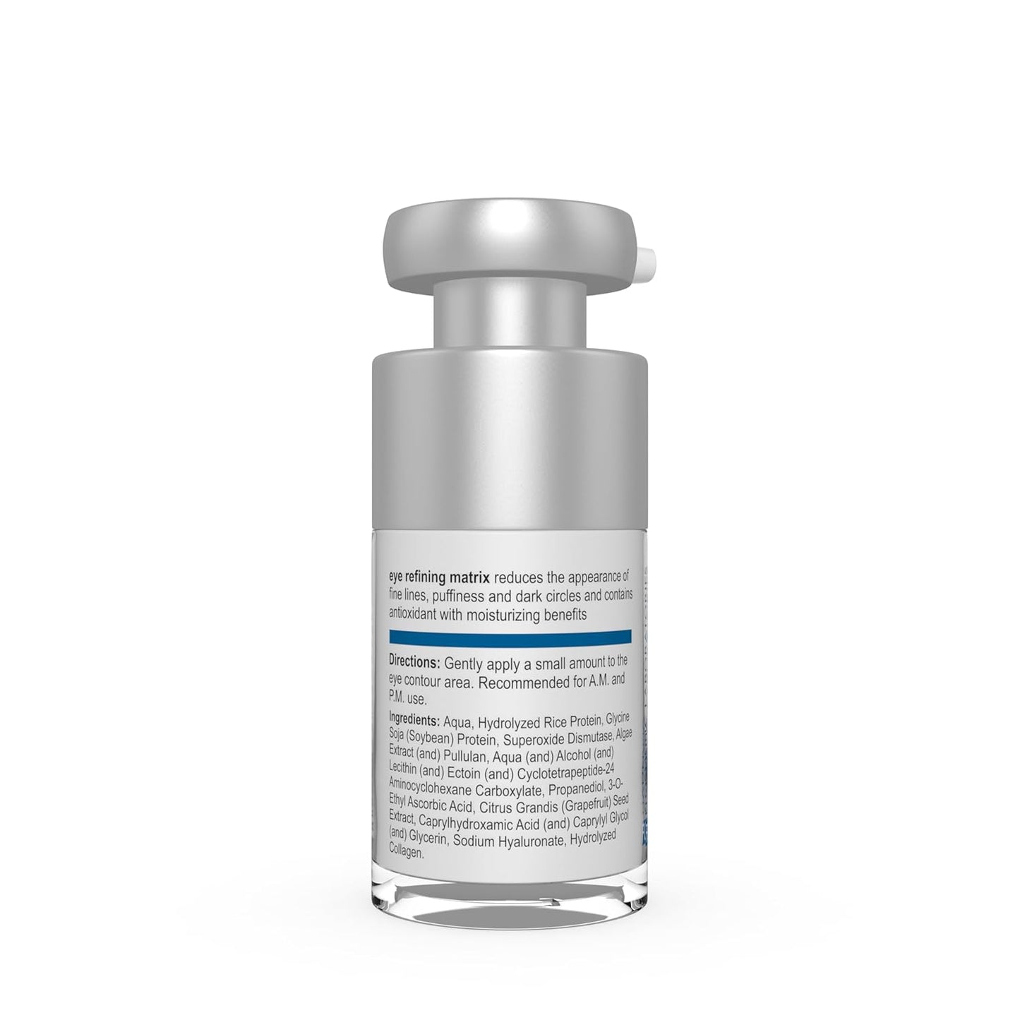 FCL Eye Refining Matrix Under Eye Gel For Dark Circles, Puffiness & Fine Lines with Vitamin C & Hyaluronic Acid | Eye Serum for Dark Circles | For Women & Men Skin Care - 15 gm