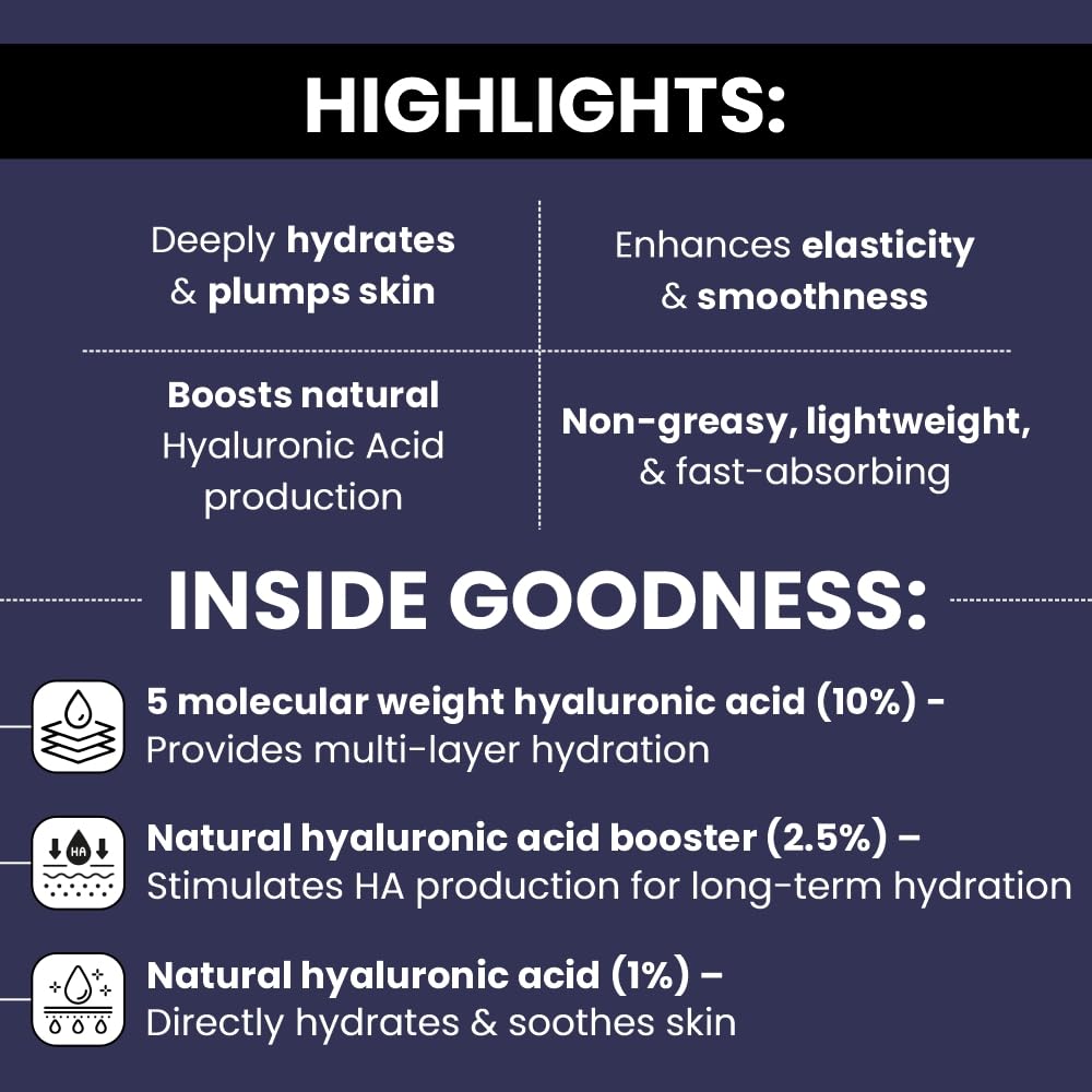 Ethiglo Hyalu Hyaluronic Acid Serum 30ml
